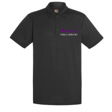 Public Services Polo shirt Black